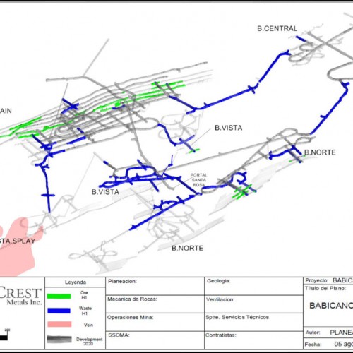 Development Approaching Babi Vista Splay