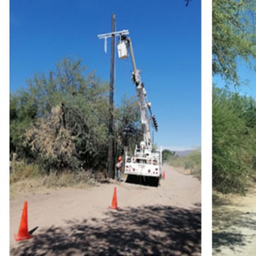 Powerline Pole Installation