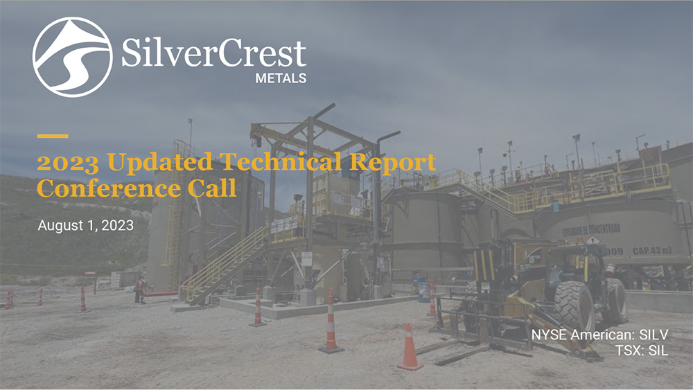 SilverCrest Reports Third Quarter 2023 Results